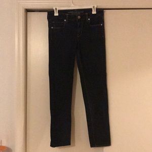 Dark wash skinny jean